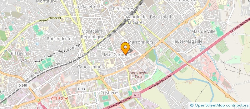 localisation de l'entreprise MADAME MANON INARD  NIMES