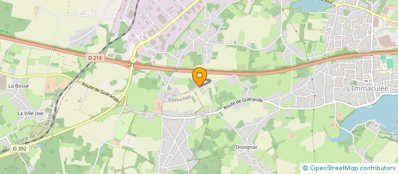 localisation de l'entreprise MADAME MANON JACQMART  SAINT-NAZAIRE