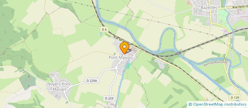 localisation de l'entreprise MADAME MANON JACQUOT JOLY  NOYERS-PONT-MAUGIS