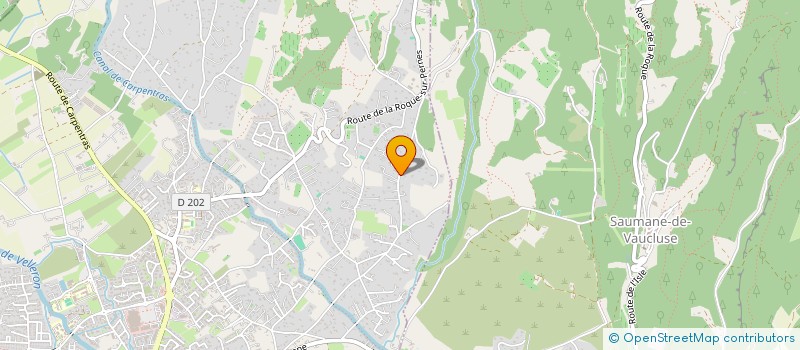 localisation de l'entreprise MADAME MANON JAMET GERMAIN  L'ISLE-SUR-LA-SORGUE