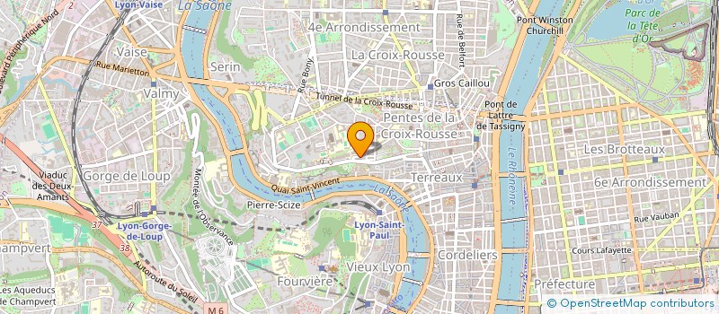 localisation de l'entreprise MADAME MANON JEANNE à LYON