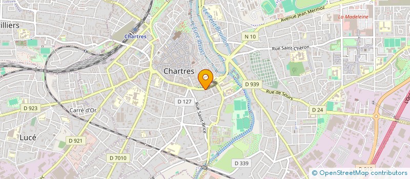 localisation de l'entreprise MADAME MANON KALK à CHARTRES