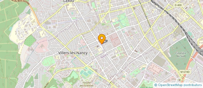 localisation de l'entreprise MADAME MANON KERN  NANCY