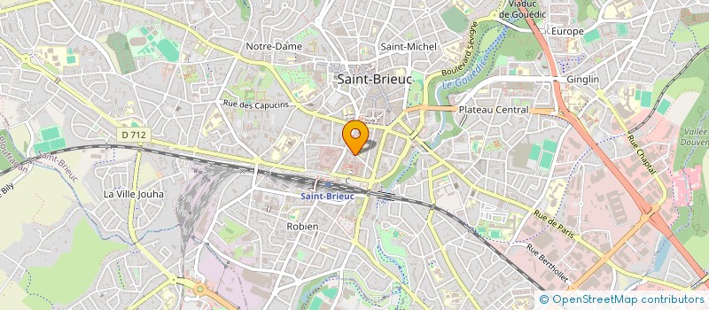 localisation de l'entreprise MADAME MANON KERNEIS à SAINT-BRIEUC