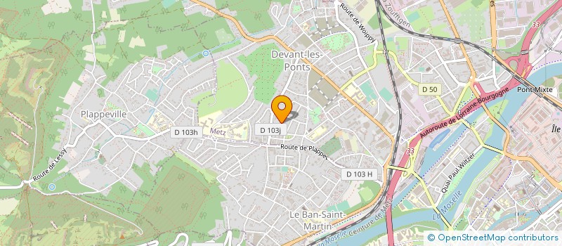 localisation de l'entreprise MADAME MANON KOWNACKI  METZ