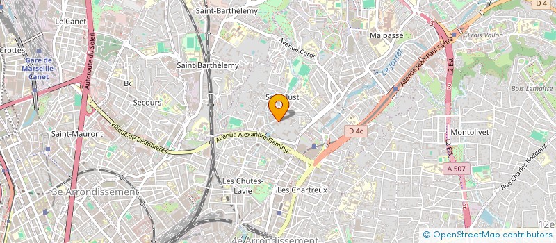 localisation de l'entreprise MADAME MANON KREHMEIER à MARSEILLE