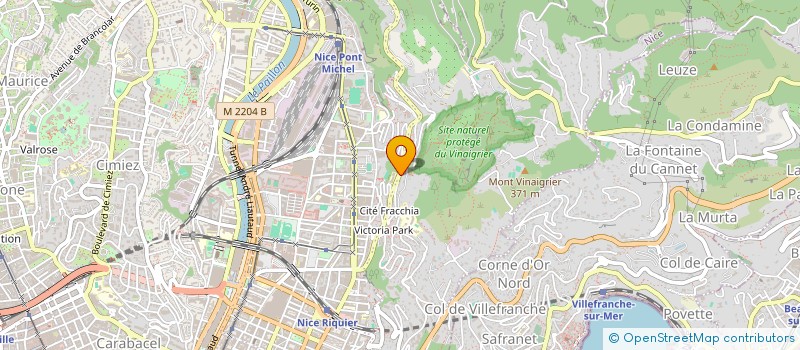 localisation de l'entreprise MADAME MANON KUTNER  NICE