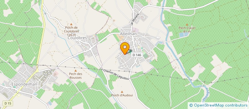 localisation de l'entreprise MADAME MANON LABARRE  ABEILHAN