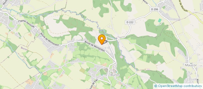 localisation de l'entreprise MADAME MANON LACOUSTETE BENTEROU  SERRES-CASTET