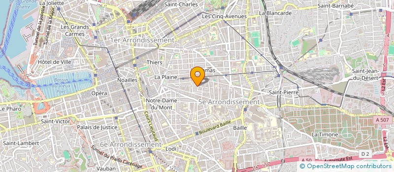 localisation de l'entreprise MADAME MANON LACROIX à MARSEILLE