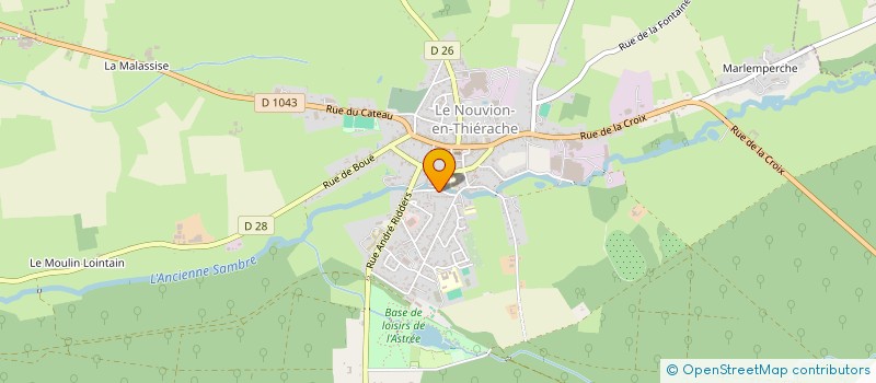 localisation de l'entreprise MADAME MANON LAGASSE à LE NOUVION-EN-THIERACHE