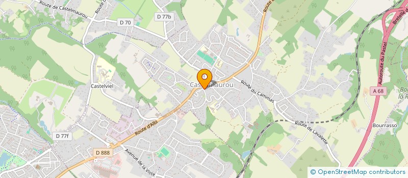 localisation de l'entreprise MADAME MANON LAMARQUE  CASTELMAUROU