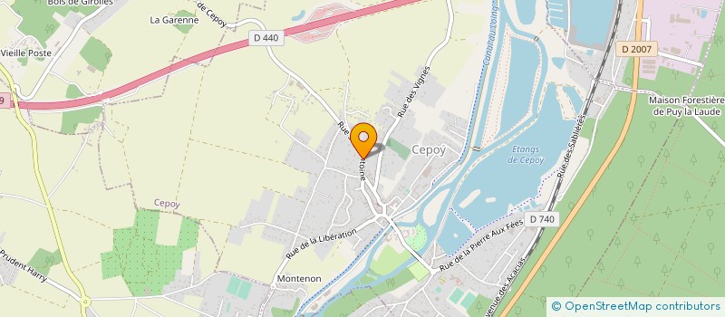 localisation de l'entreprise MADAME MANON LAMOUREUX  BRETIGNY-SUR-ORGE