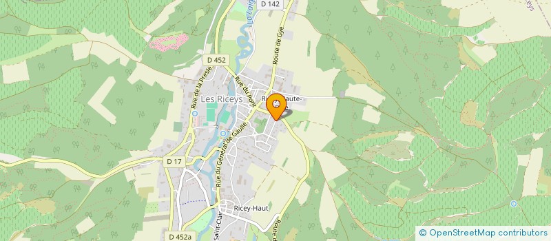 localisation de l'entreprise MADAME MANON LAMOUREUX  LES RICEYS