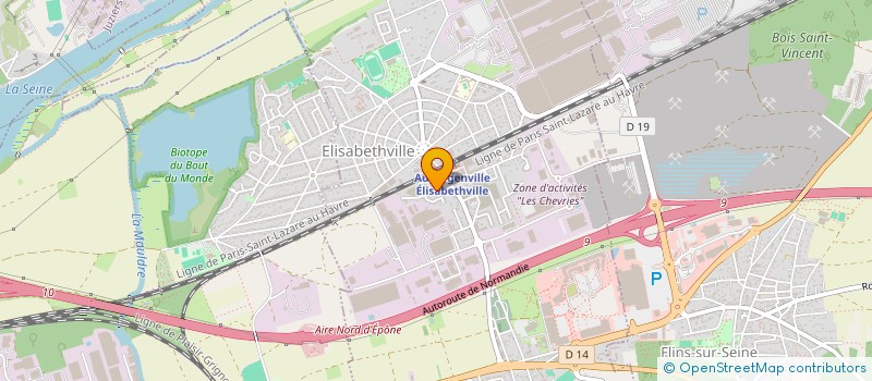 localisation de l'entreprise MADAME MANON LAMY  AUBERGENVILLE