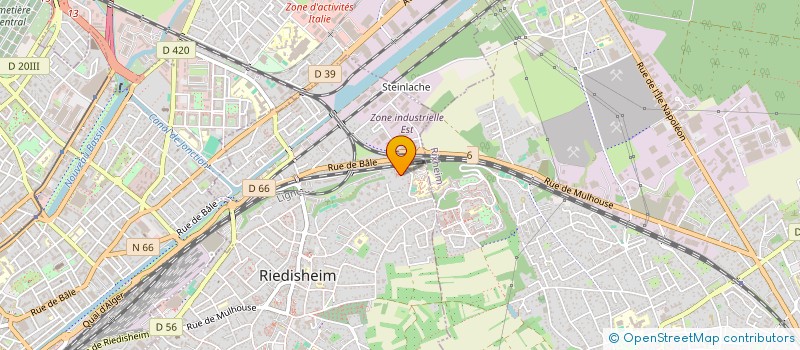 localisation de l'entreprise MADAME MANON LAMY  RIEDISHEIM