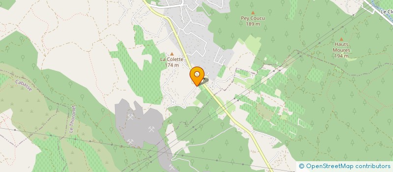 localisation de l'entreprise MADAME MANON LANDRA  LE THORONET