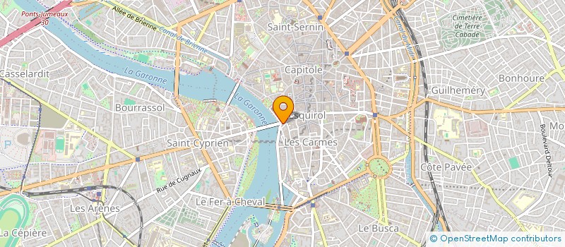 localisation de l'entreprise MADAME MANON LANDREAU à TOULOUSE