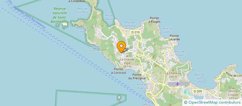 localisation de l'entreprise MADAME MANON LASSERRE à SAINT BARTHELEMY