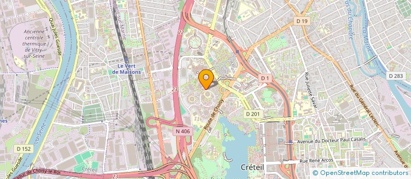 localisation de l'entreprise MADAME MANON LATOUR  CRETEIL