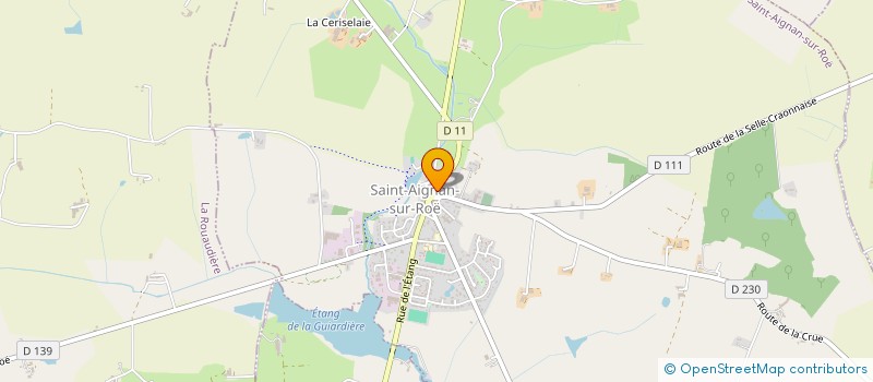 localisation de l'entreprise MADAME MANON LAUGIER à SAINT-AIGNAN-SUR-ROE