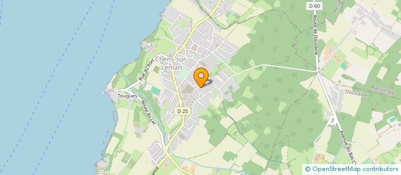 localisation de l'entreprise MADAME MANON LAURENT  CHENS-SUR-LEMAN