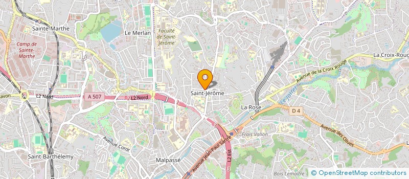 localisation de l'entreprise MADAME MANON LAURENTI à MARSEILLE