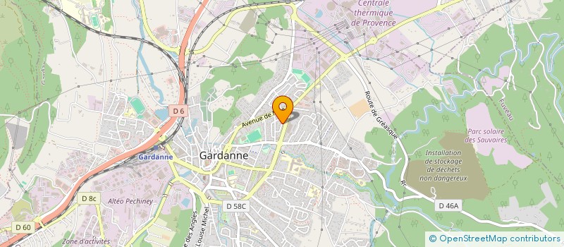 localisation de l'entreprise MADAME MANON LAURILLOT à GARDANNE