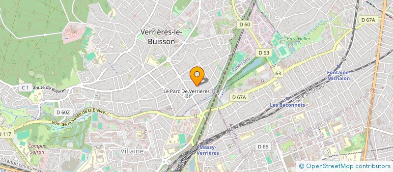 localisation de l'entreprise MADAME MANON LAVAL  VERRIERES-LE-BUISSON