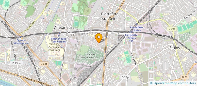 localisation de l'entreprise MADAME MANON LAVAUT à PIERREFITTE-SUR-SEINE