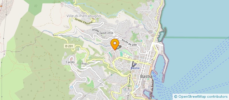 localisation de l'entreprise MADAME MANON LE BORGNE à BASTIA