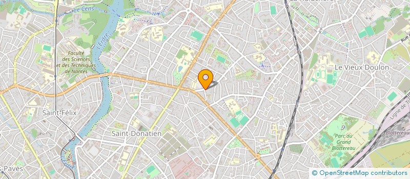localisation de l'entreprise MADAME MANON LE BOULC'H à NANTES