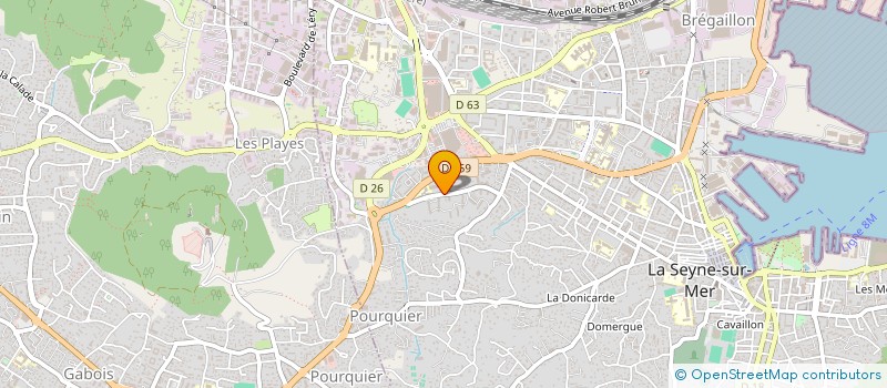localisation de l'entreprise MADAME MANON LE FICHER à LA SEYNE-SUR-MER