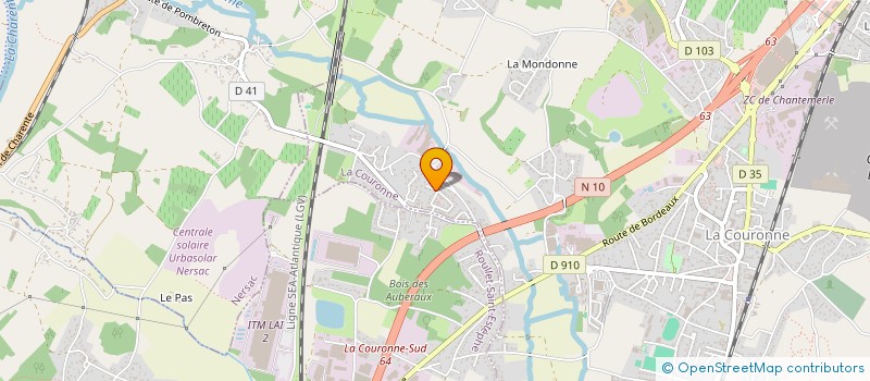 localisation de l'entreprise MADAME MANON LE GALLO  LA COURONNE