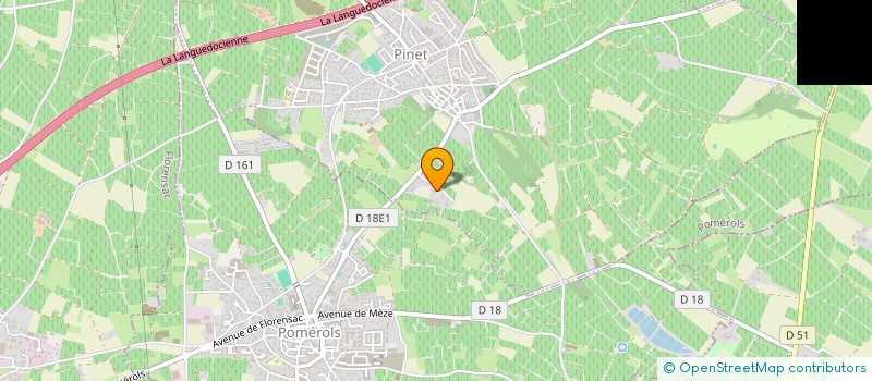 localisation de l'entreprise MADAME MANON LE ROUX  PINET