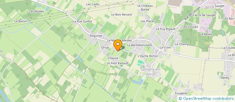 localisation de l'entreprise MADAME MANON LEAUTAUD à SAINT-JEAN-LE-BLANC