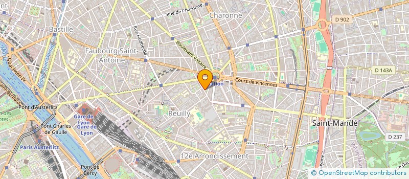 localisation de l'entreprise MADAME MANON LEBERT  PARIS