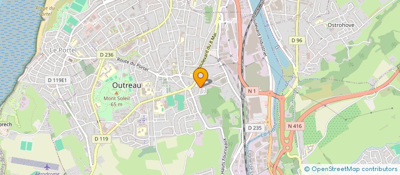 localisation de l'entreprise MADAME MANON LECOINTE  OUTREAU