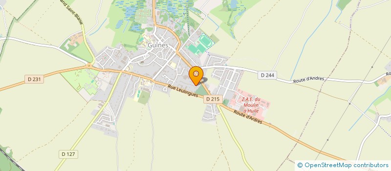 localisation de l'entreprise MADAME MANON LECOUSTRE  GUINES