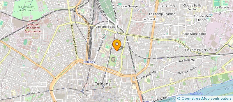localisation de l'entreprise MADAME MANON LECUYER à ORLEANS