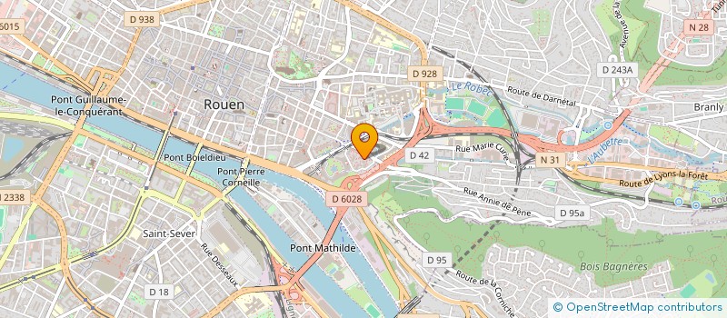 localisation de l'entreprise MADAME MANON LEDANOIS à ROUEN