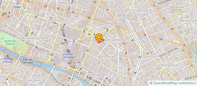 localisation de l'entreprise MADAME MANON LEDIEU à PARIS