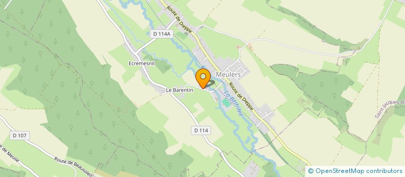 localisation de l'entreprise MADAME MANON LEFEBVRE  MEULERS