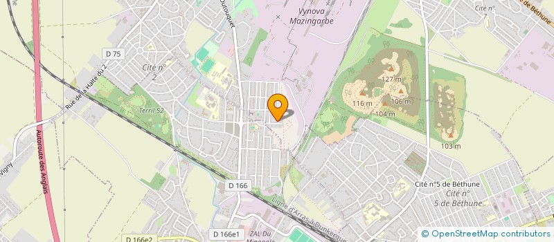 localisation de l'entreprise MADAME MANON LEFEBVRE  MAZINGARBE