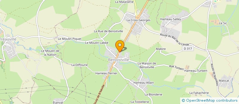 localisation de l'entreprise MADAME MANON LEGOUESNIER  SOTTEVILLE