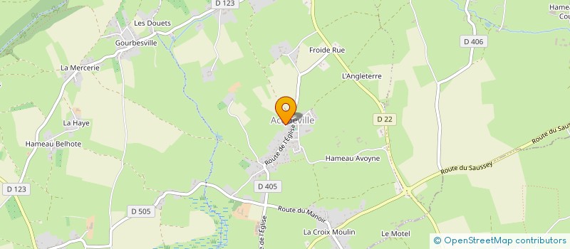 localisation de l'entreprise MADAME MANON LEHOT  LA HAGUE