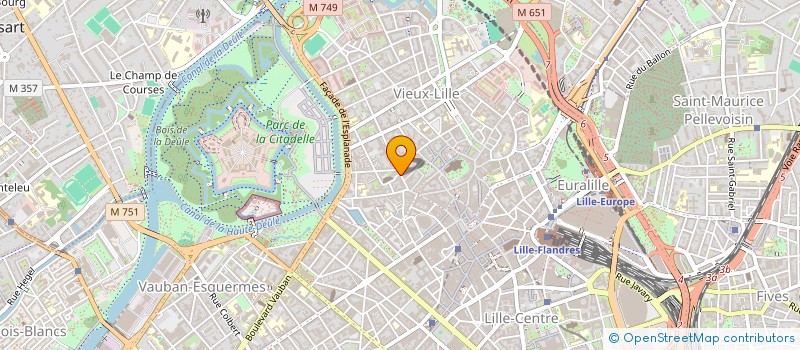 localisation de l'entreprise MADAME MANON LEJEUNE à LILLE