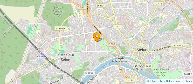 localisation de l'entreprise MADAME MANON LEJEUNE  LE MEE-SUR-SEINE