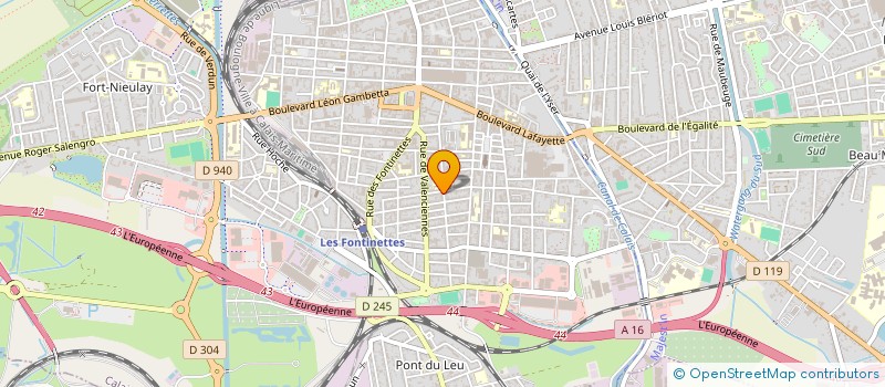 localisation de l'entreprise MADAME MANON LELEU à CALAIS