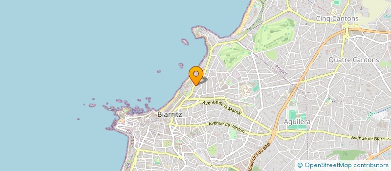 localisation de l'entreprise MADAME MANON LEMARCHAND à BIARRITZ